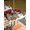 Red Black, variant on Outdoor Tablecloth with Umbrella Hole and Zipper, Rustic Christmas Snowman Square Table Cloth 54x54 Inch Waterproof Tablecloth, Xmas Balls Stocking Tree Gifts Picnic Table Cover for Patio Camping