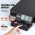 thumbnail image 4 of VEVOR Digital Shipping Scale, 110 lbs x 0.07 oz. Heavy Duty Postal Scale with Timer, Tare, Hold Function, 90° Foldable LCD Screen Package Scale for Laggage, Home, Post Office, AC/DC Powered, FCC Liste, 4 of 9