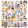 thumbnail image 3 of 35pcs-50pcs Cute Stickers Animal Stickers Music Instrument Stickers Funny Kids Stickers for Luggage Laptop Suitcase, 3 of 9