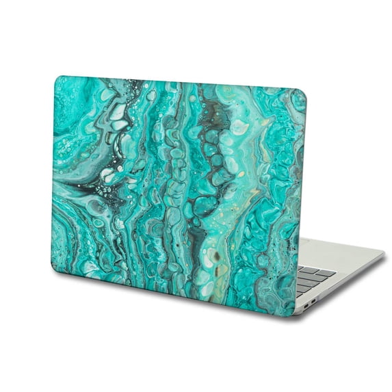 KSK KAISHEK Only for Newest MacBook Pro 15" Case 2019-2016 Rel. Model A1707&A1990, Plastic Hard Shell Cover, Flower 1486