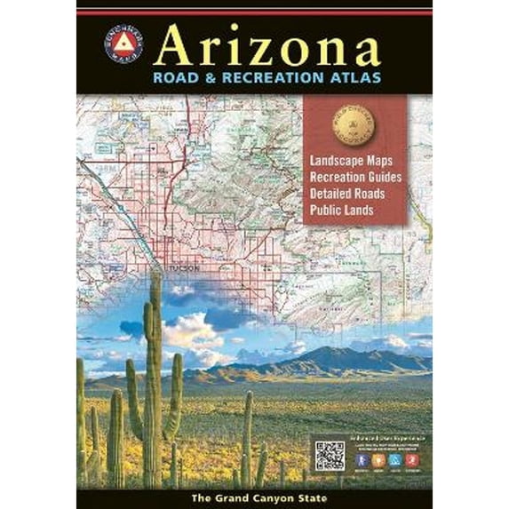 Pre-Owned Arizona Road & Recreation Atlas 12th Edition (Paperback) by National Geographic Maps