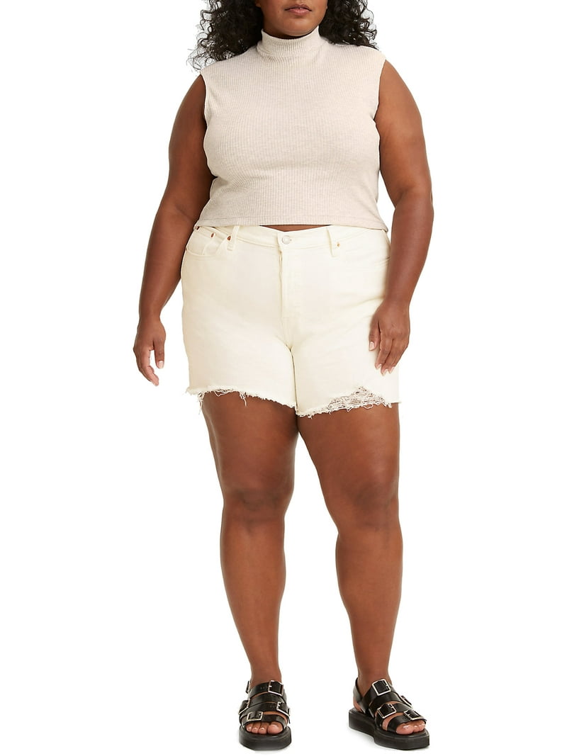 Levi's Women's 501 Original High-Rise Shorts (Plus Size)