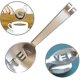 thumbnail image 2 of Tea Bag Squeezer Mini Tongs - Tea Straine Tea Infuser - Stainless Steel - Quick & Easy (1pc Silver, 2 of 5