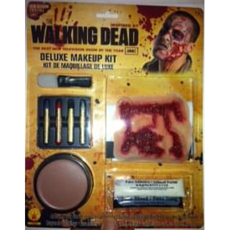 The Walking Dead Deluxe Costume Make Up Kit One Size