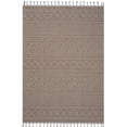 thumbnail image 2 of JERFIT 8x10 Geometric Area Rug, Mocha Indoor Outdoor Rug, Stain Resistant Low Pile Non-Shedding Carpet for Living Room Bedroom, 2 of 7