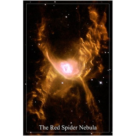 The Red Spider Nebula Hubble Space Telescope Poster 24X36 Amazing