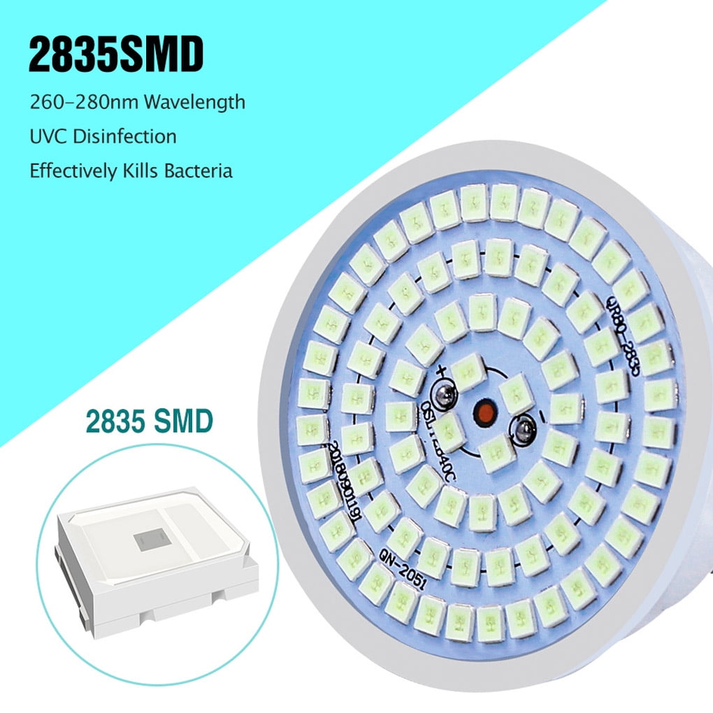 E27 112 LED 2835 SMD Sterilize UV-C Light Germicidal UV Lamps Disinfection Bulb 
