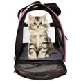 thumbnail image 2 of Pet Carrier Soft-Sided Carriers for Cat Carriers Dog Carrier for Small Medium Cats Dogs Puppies Pet Carrier Airline Approved up to 15 Lbs Cat Dog Pet Travel Carrier (Medium,Pink), 2 of 6