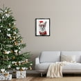 thumbnail image 3 of Stupell Industries Fox in Holiday Clothes Holiday Painting Black Floater Framed Canvas Art Print Wall Art, 17 x 21, 3 of 10