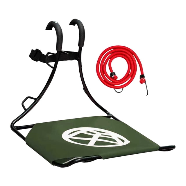 S SERENABLE Bicycle Storage Rack Convenient Multipurpose Bike Basket for Camping Outdoor Green Red