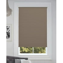 BlindsAvenue Cordless Blackout Cellular Honeycomb Shade, 9/16" Single Cell, Warm Cocoa, Size: 46" W x 48" H