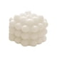 thumbnail image 1 of Velas aromáticas hechas a mano, vela decorativa, vela , velas de burbujas geométricas para dormitorio, decoración de oficina, Blanco Baoblaze vela, 1 of 7
