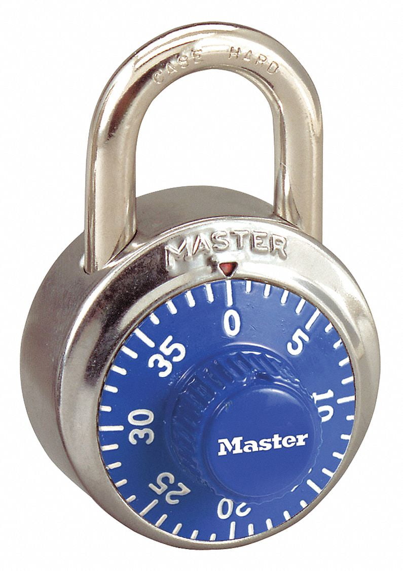 Master Lock 1500T Combination Padlock 2in Round Silver Pk2 for sale online 