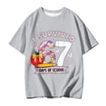 thumbnail image 4 of Shadoumai 100 Days of School Shirt Kids Toddler Kindergarten Shirts Girls Happy 100th Day of School Celebration Gifts Tops, 4 of 4