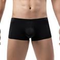 thumbnail image 2 of Sngxgn Mens Underwear Boxer Briefs Breathable and Soft with Underwear for Men(Black,XL), 2 of 5
