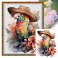 thumbnail image 1 of Kit Punto Cruz Con Loro Hilo Algodón Ecológico Bordado 11CT 40x56cm, 1 of 9