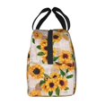 thumbnail image 2 of Lsque Sunflower 5 Pattern Lunch Bag Women/Men Insulated Lunch Box,Small Leakproof Cooler Food Lunch Containers Reusable High Capacity Lunch Tote Bags, 2 of 6