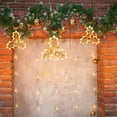 Christmas Decor LED Light Decoration With Suction Cup Hook, Christmas