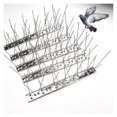 thumbnail image 1 of Juego de 4 varillas disuasorias de aves. Acero inoxidable. Un total de 96 espinas. 25 x 2,8 x 10 cm, 1 of 5