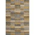 thumbnail image 2 of Addison Rugs Mayfield Premium Machine Washable Transitional Stripes Brown Rectangle Rug, 9' X 12' Machine Washable Transitional Stripes Brown Oversized Sherpa Throw Blanket, 2 of 7