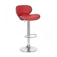thumbnail image 1 of Kappa Tabouret de Bar Contemporain Réglable - Rouge Cerise, 1 of 2