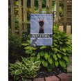 thumbnail image 2 of Carolines Treasures BB1431GF Doberman Welcome Flag Garden Size, 2 of 3