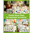 thumbnail image 4 of PrimeCook Shop Plastic Table Cloth Disposable 10 Pack,54 x 108 Inch Table Cloths, Birthday Party Decorations,Picnic, White Tablecloths, Rectangle, Colorful, Rainbow Cover, Leakproof & Sturdy, Balloon, 4 of 10