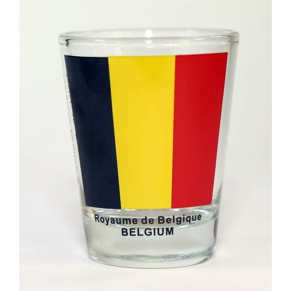Belgium Flag Shot Glass