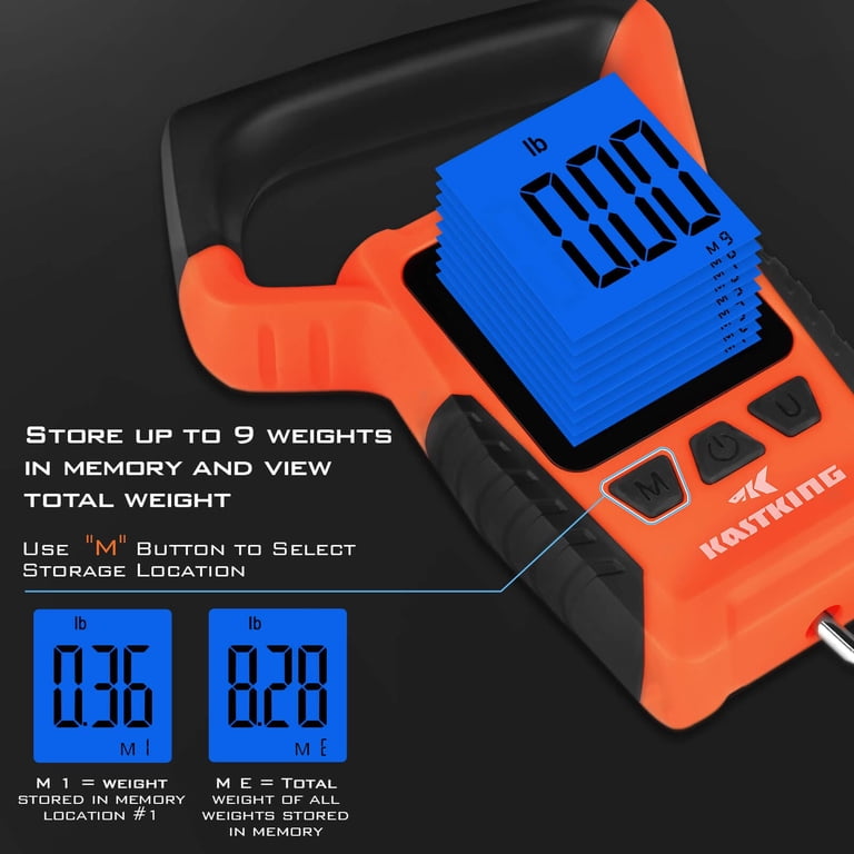 KastKing Floating Waterproof Fish Scale, 110lb Digital photo 5