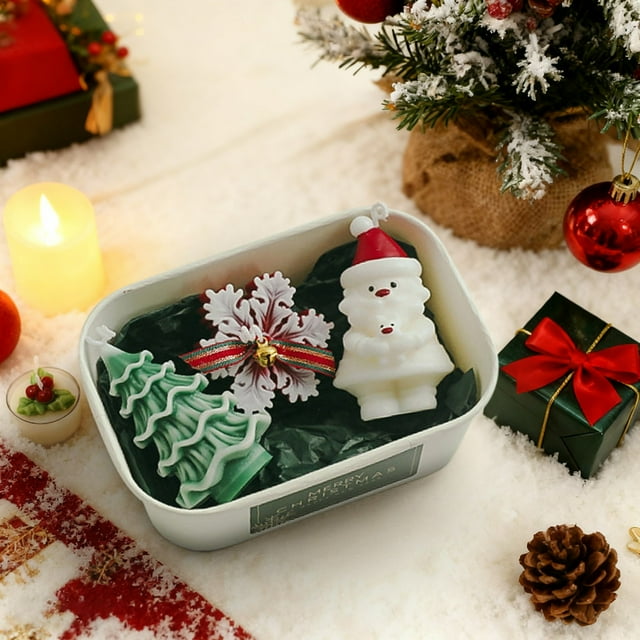 Cameland Christmas Scented Candle Gift Set