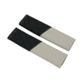 thumbnail image 1 of Cojín para cinturón de seguridad gris de Unique Bargains, cuero de fibra de carbono, 22.5cm, cojín para la correa del cinturón de seguridad, 2 Pcs, 1 of 6