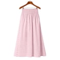 thumbnail image 3 of Tennis Skirts for Women Summer Elegant Everyday Skirt for Women Versatile Lightweight A-Line Midi with Breathable Comfort for Spring Wear Pink XL, 3 of 5