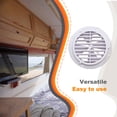thumbnail image 4 of Cubierta de rejilla de ventilación de aire, cubierta de ventilación de conducto de salida para RV, yate, accesorios para barcos, ventilación Accesorios para vehículos recreativos blanco  mit Flügel Riwesomey VI014993-04B, 4 of 6