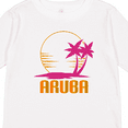 thumbnail image 4 of Inktastic Aruba Apparel for Cruise Girls Long Sleeve Toddler T-Shirt, 4 of 5