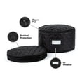 thumbnail image 4 of Covermates Keepsakes - Dish Storage - Padded Protection - ID Window - Stain Resistant - Machine Washable - China Storage, Cream, 4 of 4