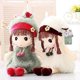 thumbnail image 2 of 40CM Baby Girls Rag Doll Flick Decoration Buddy Toys Cute Soft Cuddly Plush Dolls Beautiful Rag Doll with. Plush toy., 2 of 5
