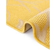 thumbnail image 7 of Unique Loom Outdoor Botanical Collection Area Rug - Branch (2' x 3' Rectangle Yellow/Beige), 7 of 7
