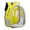 thumbnail image 1 of TISHITA Deluxe Cat Carriers Dog Pet Carry Backpack for Small Medium Cats Dogs Carrier, Yellow, 1 of 8