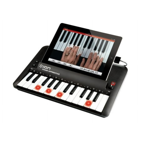 ION Audio PIANO APPRENTICE - Musical keyboard attachment for cellular phone, tablet