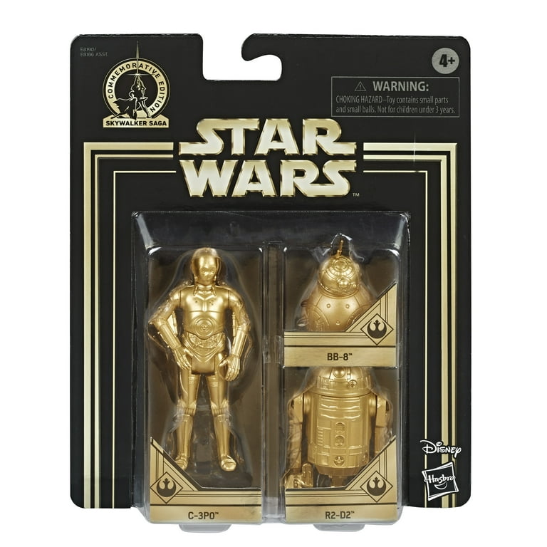 C-3PO and R2-D2 Talking Action Figure Set – Classic Edition