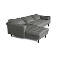 thumbnail image 4 of Sofá Cama Modular de Lino Gris Claro Modelo Nadine Makora Reversible, 4 of 8