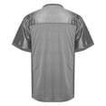 thumbnail image 4 of Mens Athletic Sports T-Shirt V-Neck Short Sleeve Mesh Workout Shirt Fashion Loose Pullover Fathers Day Gift, 4 of 7
