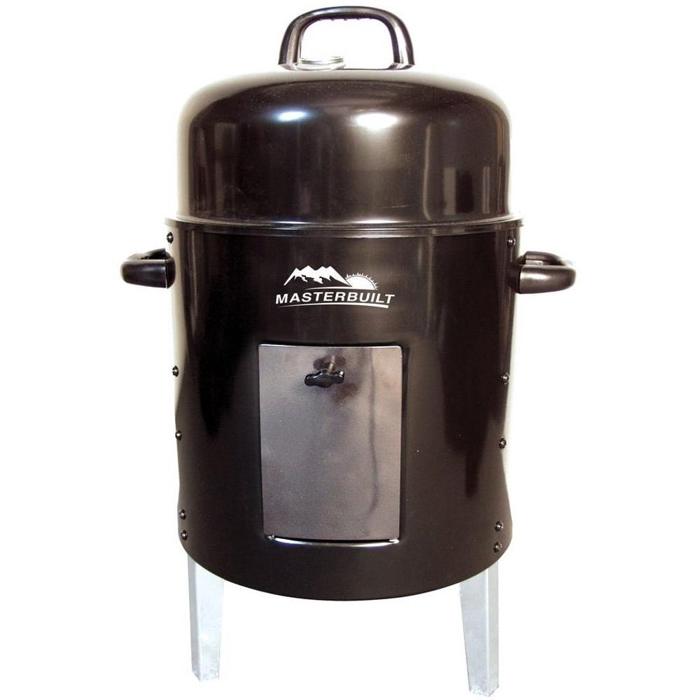 Masterbuilt 20078516 Bullet Portable Electric Smoker, Black, 395 sq. in