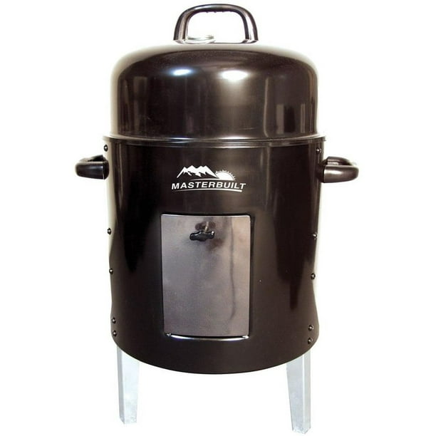 Masterbuilt 20078516 Bullet Portable Electric Smoker, Black, 395 sq. in