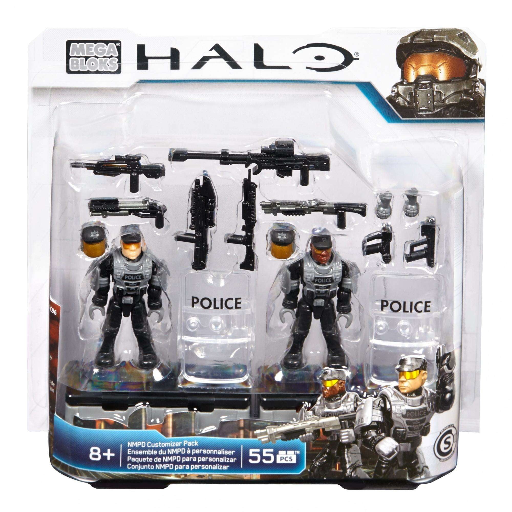 Mega Bloks Halo NMPD Officer Customizer 