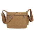 thumbnail image 2 of Bandolera de lona para hombre, diseño casual con múltiples bolsillos, 2 of 2