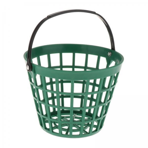 2x Canasta de para golf , Pelota para golf Pelotas de , Colección de Huevos Llevar para tenedor macenamiento con a shamjiam Cesta de transporte de pelota de golf