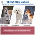 thumbnail image 7 of Unique Bargains Dog Raincoat Waterproof Dog Rain Jacket with Hood Rain Coat for Dogs Reflective Lightweight Dog Rain Coat Large Pink, 7 of 7