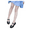 White, variant on 1 Piar of Kids Girls Hollow Out Fishnet Pantyhose Tights Black