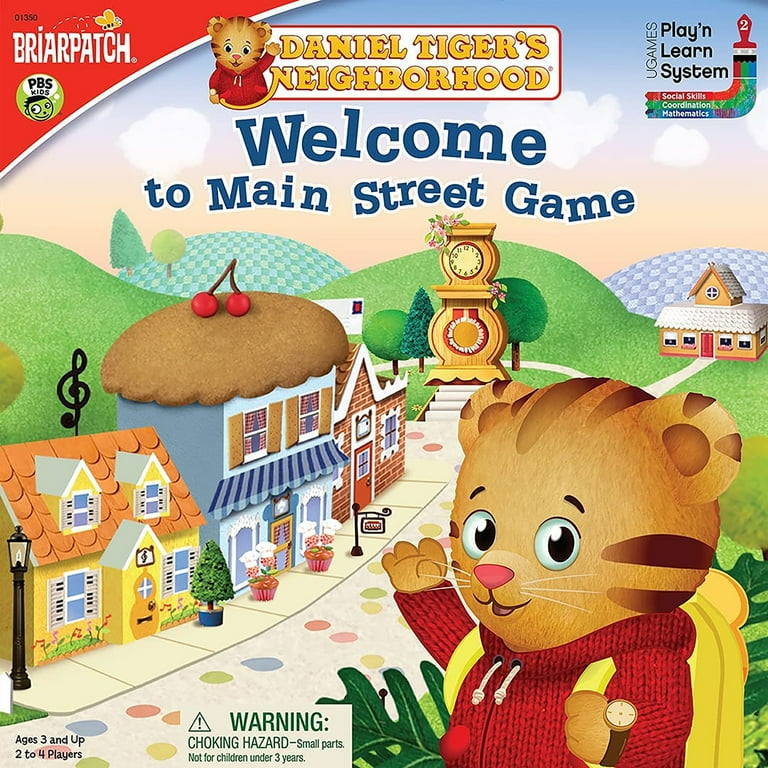 Daniel Tiger's Neighborhood Welcome to Main Street Board